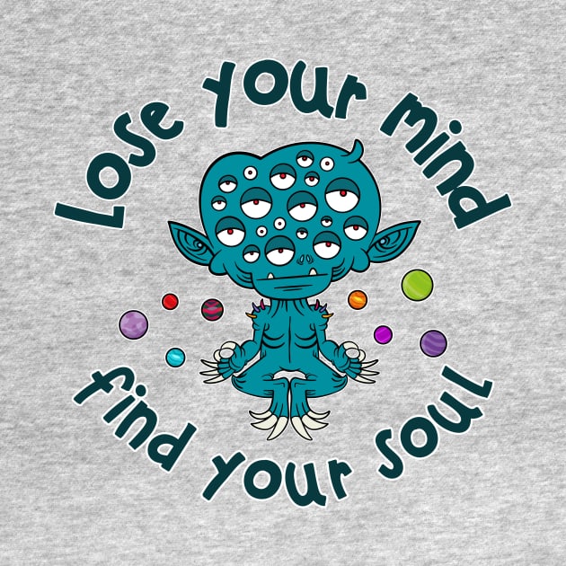 Lose your mind, little alien by Monster Doodle